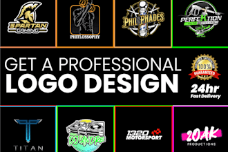 do trendy logo design for you