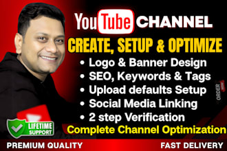 create and setup youtube channel professionally