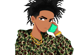 draw in cartoon art style