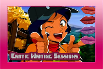 collaborate erotic writing pieces with you