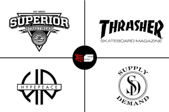 design luxury minimalist clothing brand logo