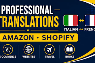 deliver high quality italian to french translations