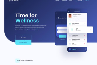 be your front end web developer html css bootstrap and js