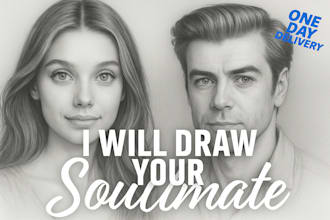 draw a psychic sketch of your future soulmate with details