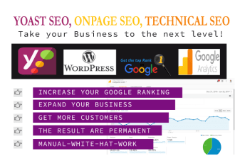do wordpress yoast SEO, technical and on page search engine optimization service