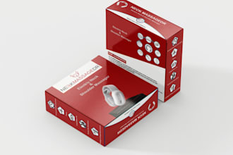 box design and label