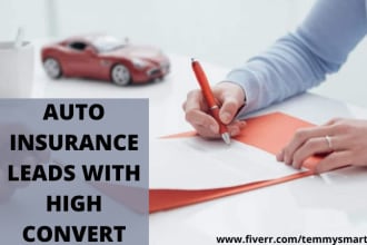 generate auto insurance leads health insurance leads with high convert