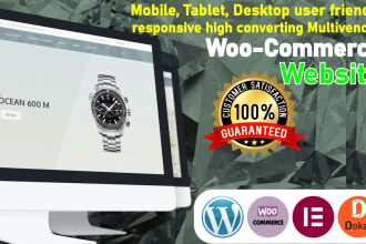 create your multivendor  wordpress ecommerce marketplace or online shop