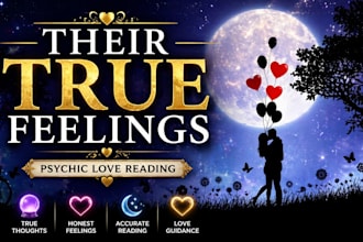 reveal their true feelings and thoughts with a love psychic reading