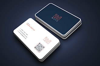 do professional and modern business card design