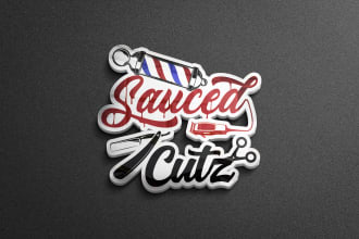 design unique barber and barbershop logo