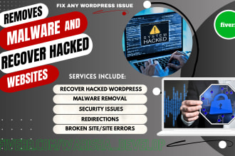 recover your hacked wordpress website and remove malware