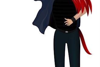design character, illustrations for commercial use