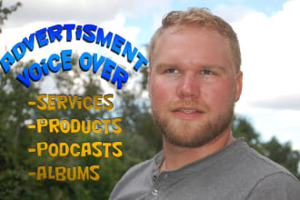 record voice over for your radio or tv ad