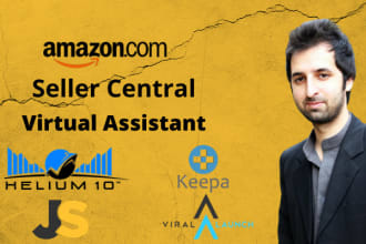 your amazon fba VA virtual assistant for your seller central fba, wholesale