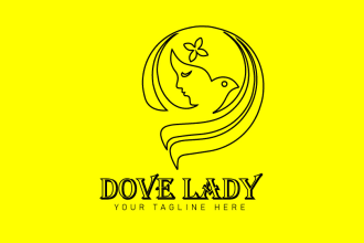 design 3 modern minimalist line art logo designs