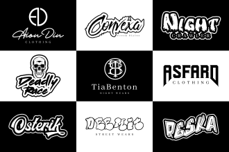 design urban apparel fashion clothing brand streetwear logo