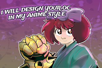 design your original character in my anime style