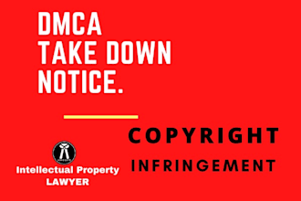 draft your dmca take down notice