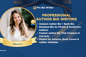 craft a powerful author bio for your book or website