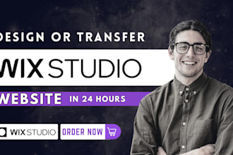 wix studio website design and transfer your wix studio website using wix studio