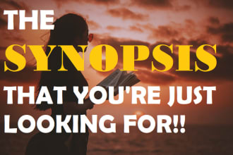 write the best synopsis for your book