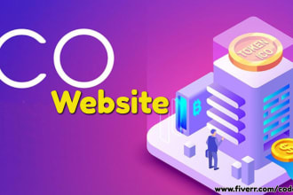 design professional ico website for you