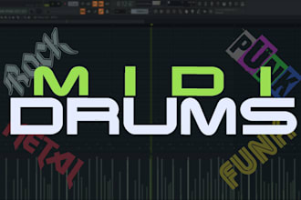 produce and program realistic drums for your songs