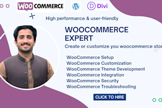 be your professional wordpress woocommerce website expert