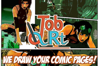 create professional comic pages for your script