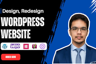 create divi wordpress website,divi website design or redesign with divi theme