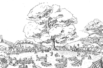 draw custom background illustrations and elevate your fantasy worlds