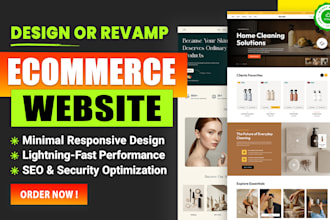 design, redesign, maintenance wordpress ecommerce website