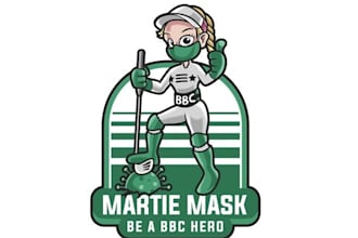 make professional mask logo design