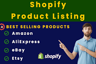 do shopify product listing, upload products to shopify woocommerce