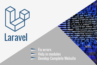 do laravel website development and customization