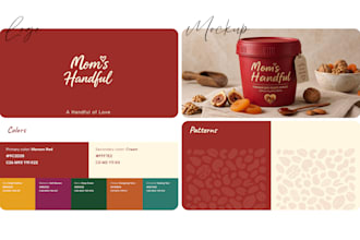 create a clean professional and easy to use brand guideline