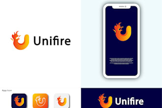 design minimalist app logo for your business or brand