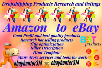 do amazon to ebay products listings
