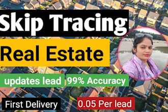 do skip tracing for real estate, llc skip tracing, bulk skip tracing