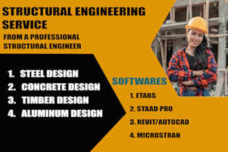 do civil structural engineering design and analysis