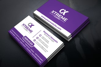make unique luxury  business card and stationery design