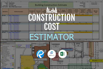 do material takeoff and construction cost estimation