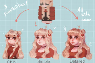 draw your minecraft, roblox, or any skin