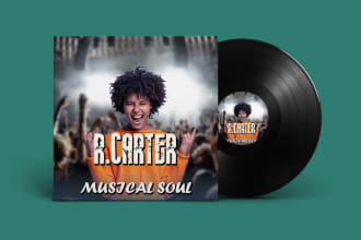 create modern mixtape cd design