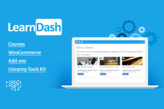 build wordpress lms website and learndash lms
