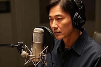 record a professional deep chinese voiceover