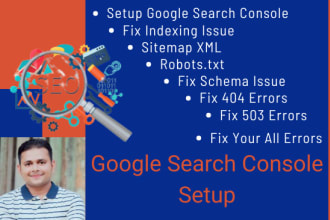 index  your links in google and fix search console errors