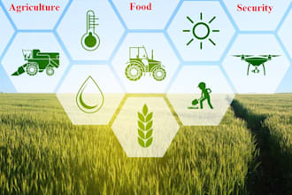 assist in writing related to agriculture and food security