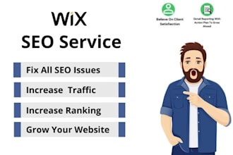 be your wix SEO expert for increase google ranking